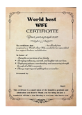 Load image into Gallery viewer, World Best Certificate, Mother's Day gift, Birthday Gift, Father Day Gift, Funny Certificate, My Store World Best Certificate, Mother's Day gift, Birthday Gift, Father Day Gift, Funny Certificate,