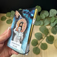 Load image into Gallery viewer, Bitlas Art Bitcoin Notepad Holder Krevana Bitlas Art Bitcoin Notepad Holder