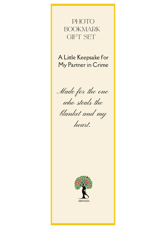 Personalised Photo Bookmark Gift | Custom Bookmark in Gift Box | Meaningful Keepsake for Friends, Family, or Colleagues Krevana Personalised Photo Bookmark Gift | Custom Bookmark in Gift Box | Meaningful Keepsake for Friends, Family, or Colleagues