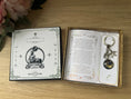 Load image into Gallery viewer, Personalised Zodiac Keychain Gift Set – Stainless Steel Key Ring with Gold Glass Pendant & Zodiac Card | Perfect Gift for Christmas, Birthday or Any Occasion Krevana Personalised Zodiac Keychain Gift Set – Stainless Steel Key Ring with Gold Glass Pendant & Zodiac Card | Perfect Gift for Christmas, Birthday or Any Occasion