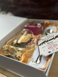 Load image into Gallery viewer, Personalised Hot Chocolate Kit Gift Set – Irish Coffee Glass, Marshmallow Bomb & Engraved Spoon | Christmas or Winter Gift Box Krevana Personalised Hot Chocolate Kit Gift Set – Irish Coffee Glass, Marshmallow Bomb & Engraved Spoon | Christmas or Winter Gift Box