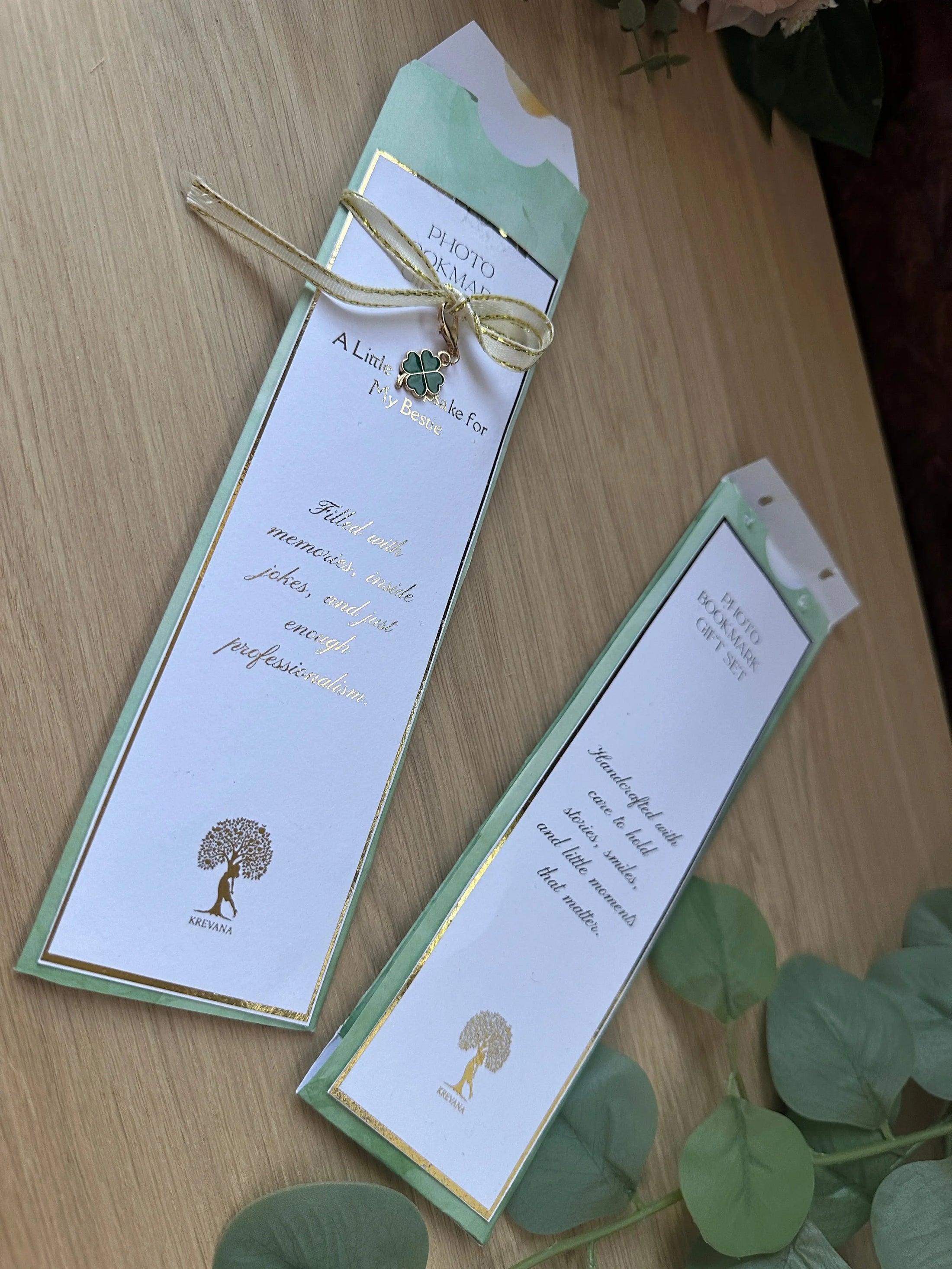 Personalised Photo Bookmark Gift | Custom Bookmark in Gift Box | Meaningful Keepsake for Friends, Family, or Colleagues Krevana Personalised Photo Bookmark Gift | Custom Bookmark in Gift Box | Meaningful Keepsake for Friends, Family, or Colleagues