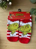 Load image into Gallery viewer, Christmas Cosy Fluffy Socks – Ladies 4–8 & Men 6–11 | Warm Anti-Slip Gripper Socks | 8 Fun Designs (incl. Grinch) Krevana Christmas Cosy Fluffy Socks – Ladies 4–8 & Men 6–11 | Warm Anti-Slip Gripper Socks | 8 Fun Designs (incl. Grinch)
