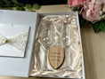 Load image into Gallery viewer, Personalised Anniversary Gift Box – Champagne Glass Set Krevana Personalised Anniversary Gift Box – Champagne Glass Set