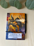 Load image into Gallery viewer, Koi Fish Art Notepad Holder Krevana Koi Fish Art Notepad Holder