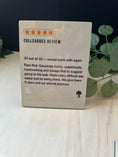 Load image into Gallery viewer, Funny Review Sign, Colleague Leaving Gift Krevana Funny Review Sign, Colleague Leaving Gift