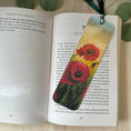 Load image into Gallery viewer, Personalised Meaningful Artisan Bookmark — Florals Collection — Painted From Feeling, Not From a Plan