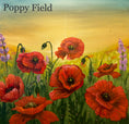 Load image into Gallery viewer, Fine Art Print of Original Poppies Painting My Store Fine Art Print of Original Poppies Painting