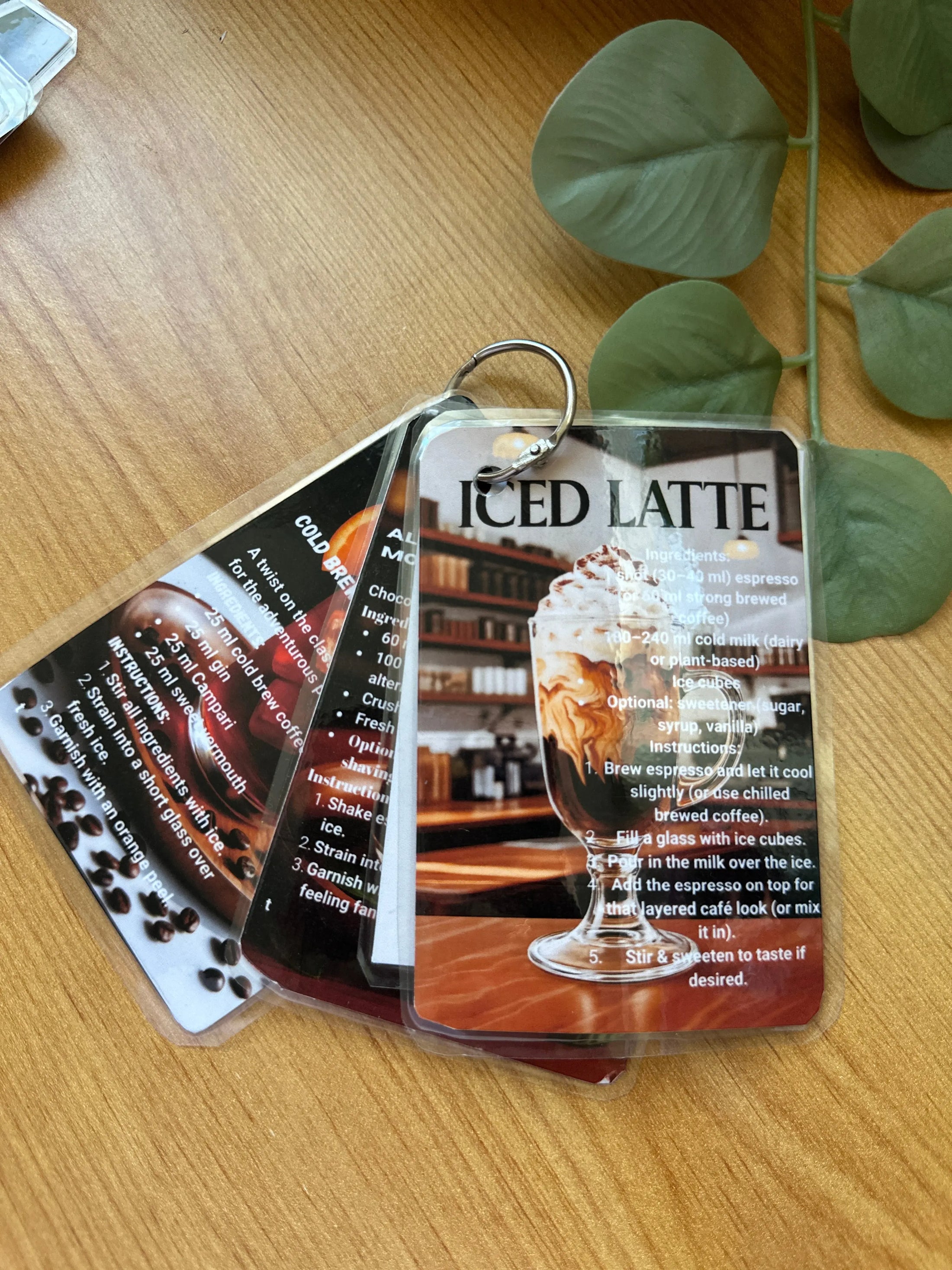 Coffee Recipe Card Set – 4 Unique Recipes: Latte, Irish Coffee, Coffee Cocktail & Alcohol-Free Mix. Krevana Coffee Recipe Card Set – 4 Unique Recipes: Latte, Irish Coffee, Coffee Cocktail & Alcohol-Free Mix.