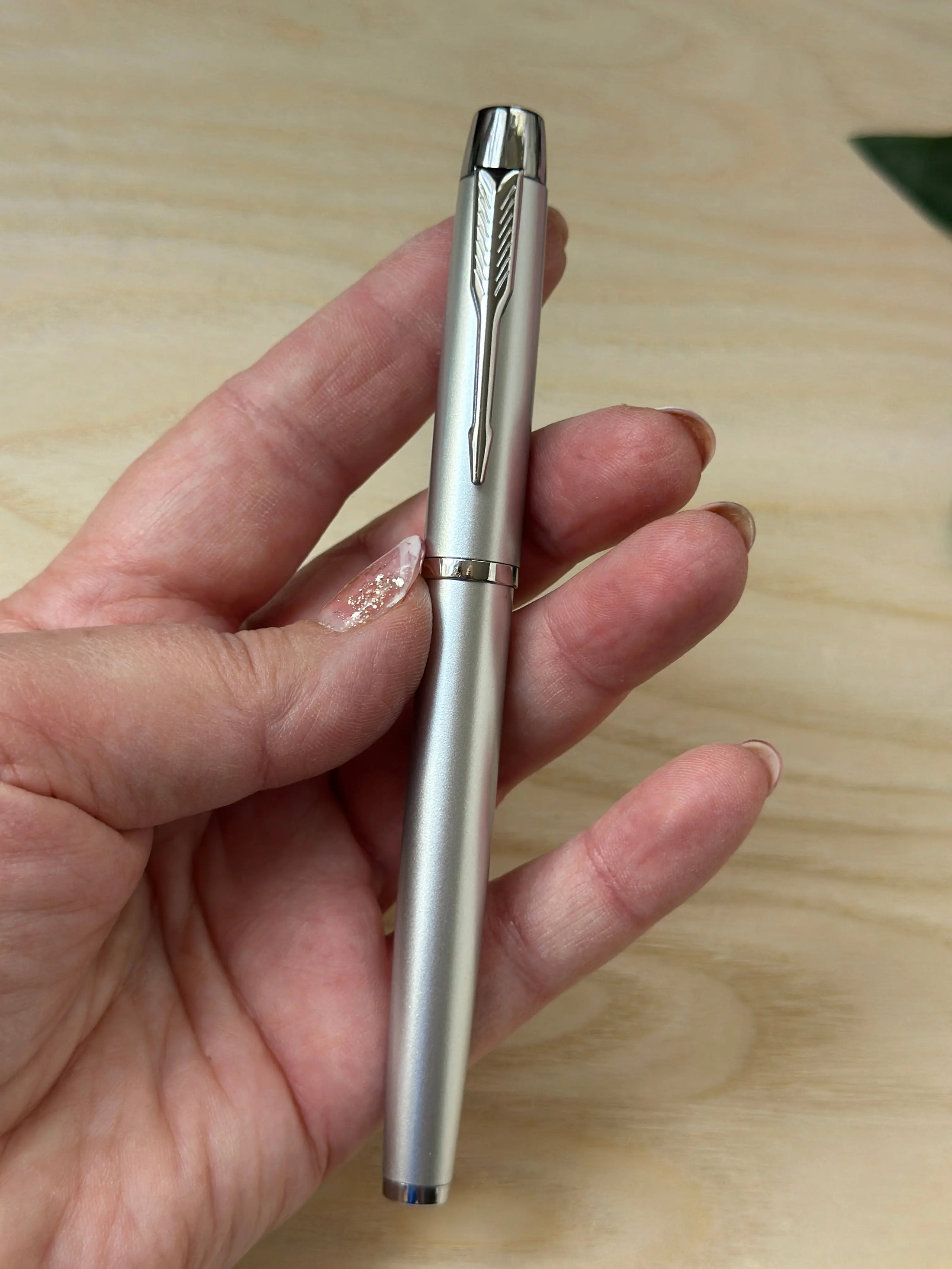 Personalized Silver Ballpoint Pen – Custom Engraved Name Pen with Gift Box Krevana Personalized Silver Ballpoint Pen – Custom Engraved Name Pen with Gift Box