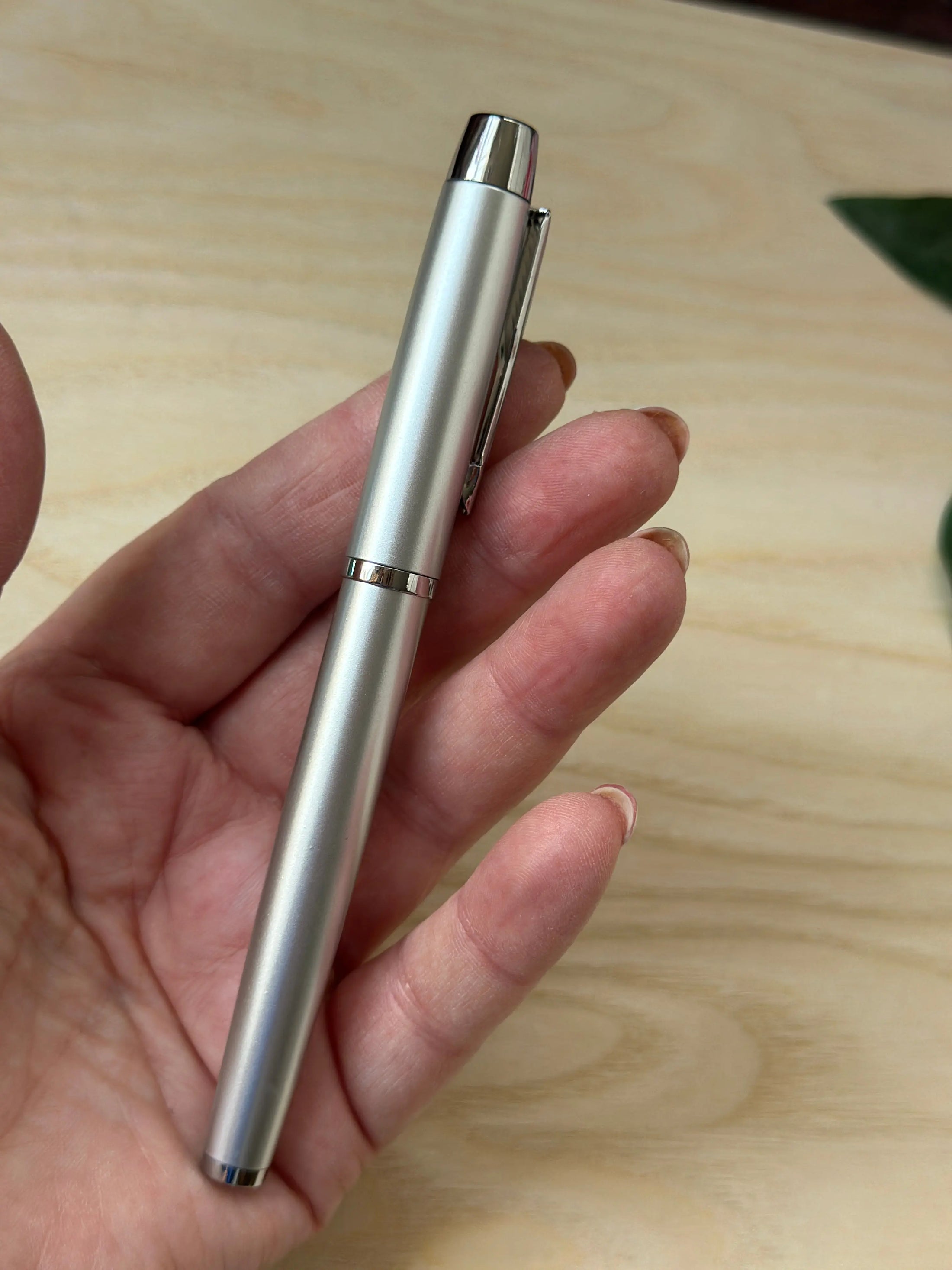 Personalized Silver Ballpoint Pen – Custom Engraved Name Pen with Gift Box Krevana Personalized Silver Ballpoint Pen – Custom Engraved Name Pen with Gift Box