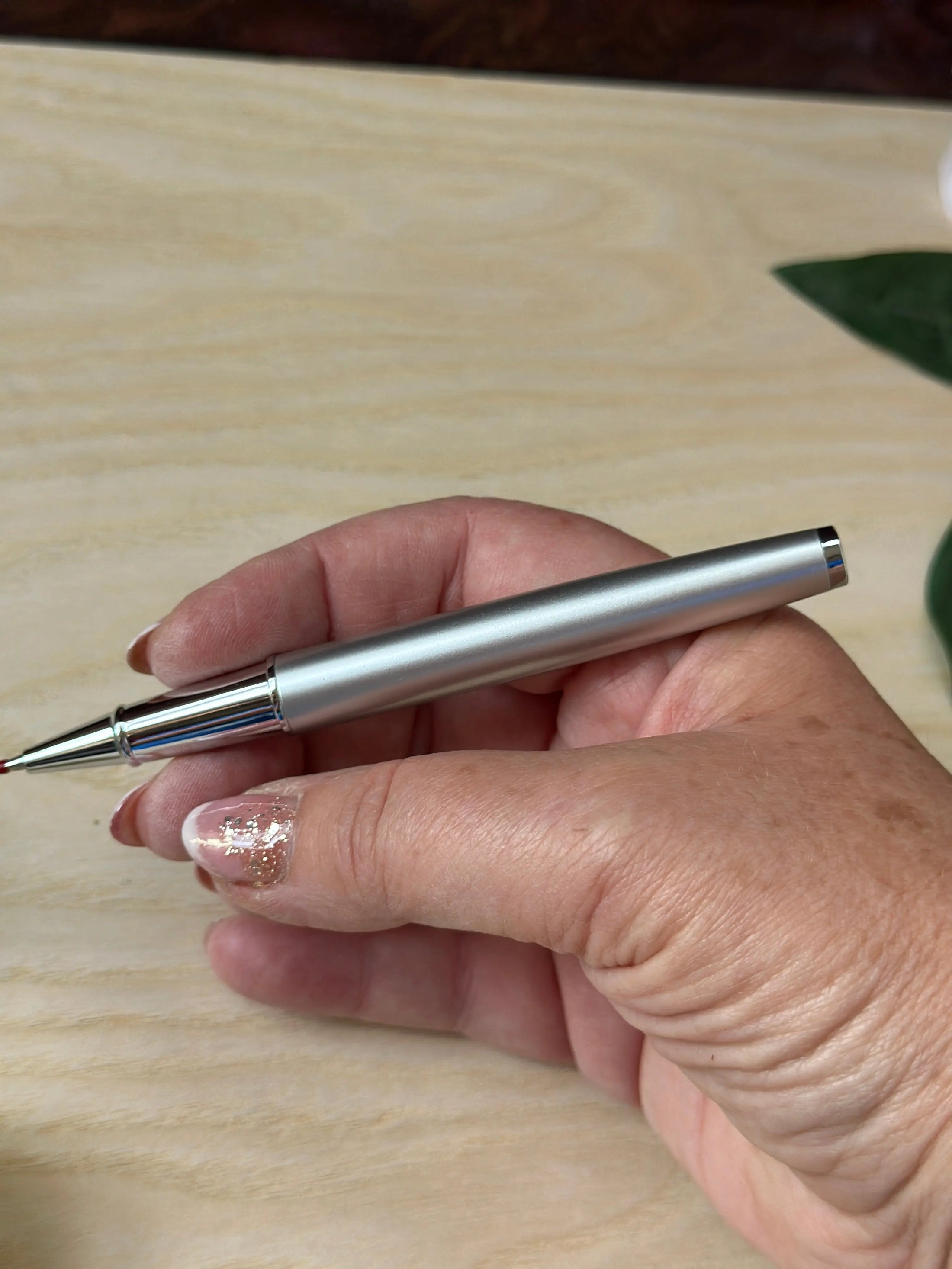 Personalized Silver Ballpoint Pen – Custom Engraved Name Pen with Gift Box Krevana Personalized Silver Ballpoint Pen – Custom Engraved Name Pen with Gift Box