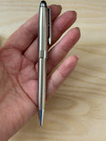 Load image into Gallery viewer, Personalized Silver Ballpoint Pen – Custom Engraved Luxury Writing Instrument with Gift Box Krevana Personalized Silver Ballpoint Pen – Custom Engraved Luxury Writing Instrument with Gift Box