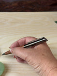 Load image into Gallery viewer, Personalized Wood & Stainless Steel Ballpoint Pen – Custom Engraved Dark or Light Wood Finish Krevana Personalized Wood & Stainless Steel Ballpoint Pen – Custom Engraved Dark or Light Wood Finish