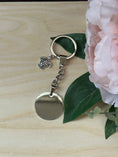 Load image into Gallery viewer, Personalised Stainless Steel Keychain – Custom Engraved Keyring with Sea Life Charms, Add Name, Date or Event Krevana Personalised Stainless Steel Keychain – Custom Engraved Keyring with Sea Life Charms, Add Name, Date or Event