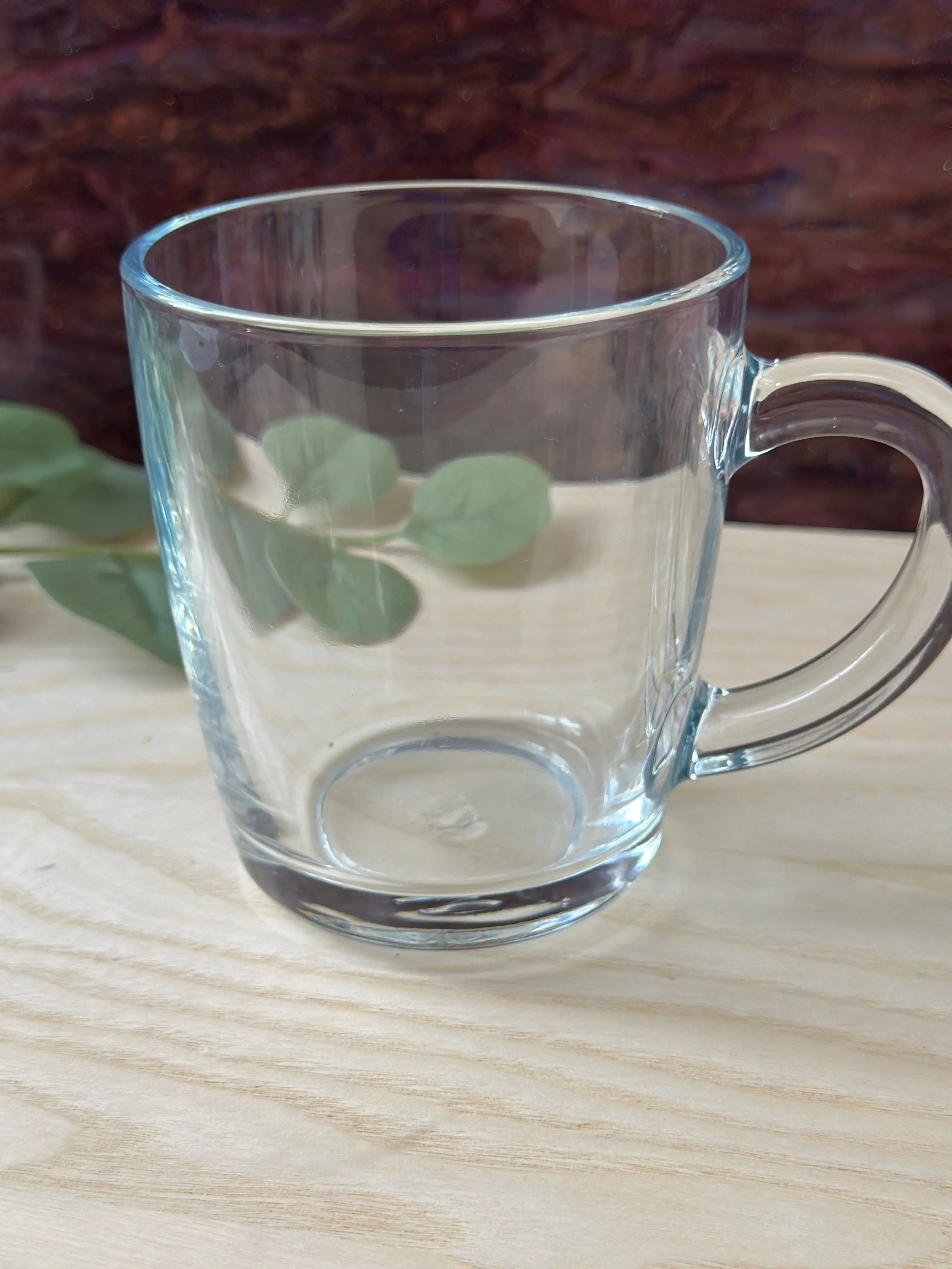 Personalised Glass Mug – Custom Laser Engraved Coffee or Tea Cup with Name, Monogram or Message Krevana Personalised Glass Mug – Custom Laser Engraved Coffee or Tea Cup with Name, Monogram or Message