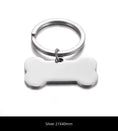 Load image into Gallery viewer, Personalisable Laser Engraved Stainless Steel Bone Pet ID Collar Tag, Dog Owner Gift, Pet Lover Gift My Store Personalisable Laser Engraved Stainless Steel Bone Pet ID Collar Tag, Dog Owner Gift, Pet Lover Gift