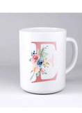 Load image into Gallery viewer, Monogram Mug, leaving gift, Birthday gift, gift for her, Retirement gifts. Krevana Monogram Mug, leaving gift, Birthday gift, gift for her, Retirement gifts.