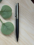 Load image into Gallery viewer, Personalized Wood & Stainless Steel Ballpoint Pen – Custom Engraved Dark or Light Wood Finish Krevana Personalized Wood & Stainless Steel Ballpoint Pen – Custom Engraved Dark or Light Wood Finish