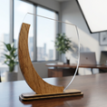 Load image into Gallery viewer, Personalised Employee Recognition Award – Acrylic & Wood Retirement, Long Service & Achievement Award