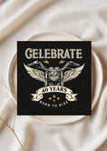 Load image into Gallery viewer, 40th Birthday Motorbike Greeting Card – 15x15 cm Cardstock | Biker-Themed Milestone Card Krevana 40th Birthday Motorbike Greeting Card – 15x15 cm Cardstock | Biker-Themed Milestone Card