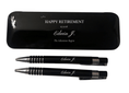 Load image into Gallery viewer, Personalised Pen and Pencil Set with Engraved Metal Case