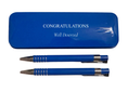 Load image into Gallery viewer, Personalised Pen and Pencil Set with Engraved Metal Case