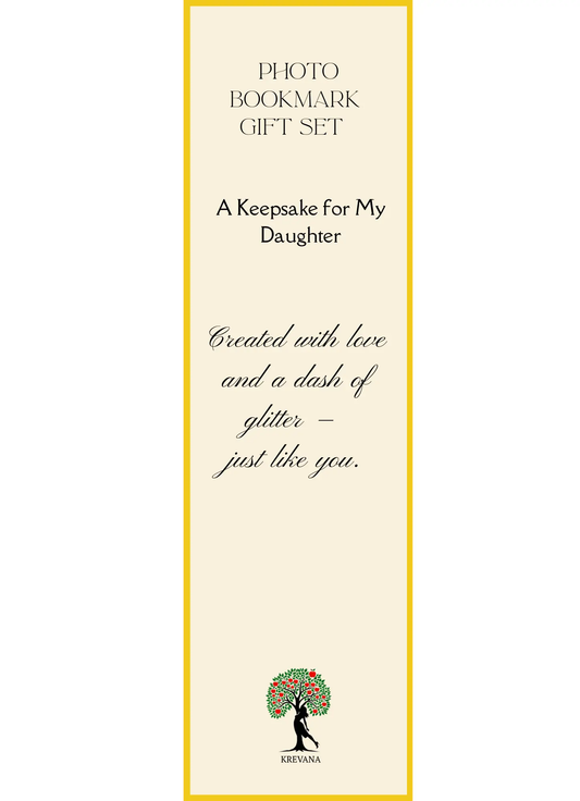 Personalised Photo Bookmark Gift | Custom Bookmark in Gift Box | Meaningful Keepsake for Friends, Family, or Colleagues Krevana Personalised Photo Bookmark Gift | Custom Bookmark in Gift Box | Meaningful Keepsake for Friends, Family, or Colleagues