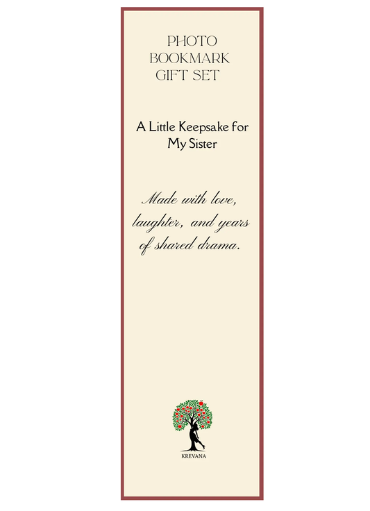 Personalised Photo Bookmark Gift | Custom Bookmark in Gift Box | Meaningful Keepsake for Friends, Family, or Colleagues Krevana Personalised Photo Bookmark Gift | Custom Bookmark in Gift Box | Meaningful Keepsake for Friends, Family, or Colleagues