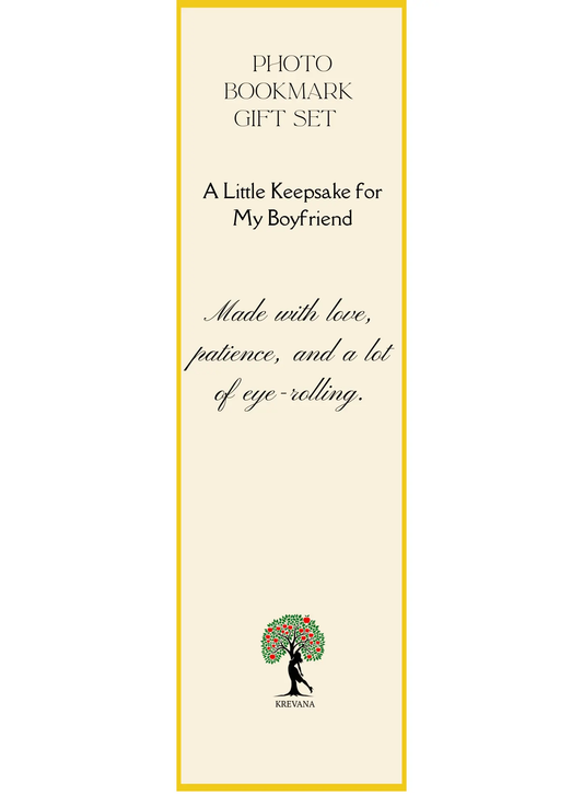 Personalised Photo Bookmark Gift | Custom Bookmark in Gift Box | Meaningful Keepsake for Friends, Family, or Colleagues Krevana Personalised Photo Bookmark Gift | Custom Bookmark in Gift Box | Meaningful Keepsake for Friends, Family, or Colleagues