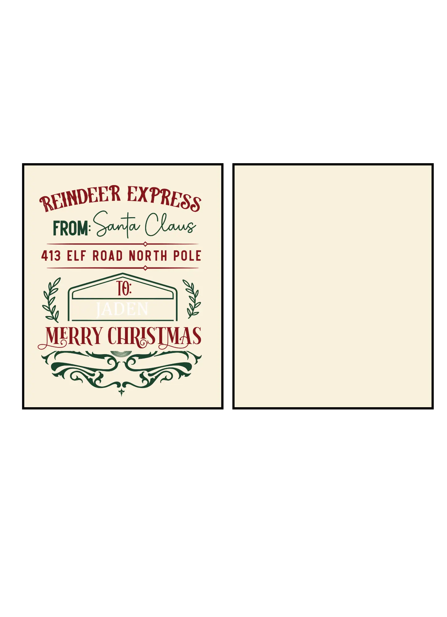 Hot Chocolate Gift Set – Funny Christmas Mug, Irish Cream Flavour Stirring Spoon & Personalised Santa Card | Perfect Festive Gift Krevana Hot Chocolate Gift Set – Funny Christmas Mug, Irish Cream Flavour Stirring Spoon & Personalised Santa Card | Perfect Festive Gift