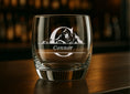 Load image into Gallery viewer, Personalised Curved Whiskey Tumbler Krevana Personalised Curved Whiskey Tumbler
