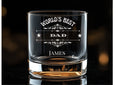 Load image into Gallery viewer, Personalised Father's Day Whisky Tumbler Glass, Engraved Krevana Personalised Father's Day Whisky Tumbler Glass, Engraved
