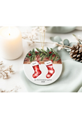Load image into Gallery viewer, Personalised Ornament – Our First Christmas Together | Gift Box & Card | Add 1–6 Names or Custom Design Krevana Personalised Ornament – Our First Christmas Together | Gift Box & Card | Add 1–6 Names or Custom Design