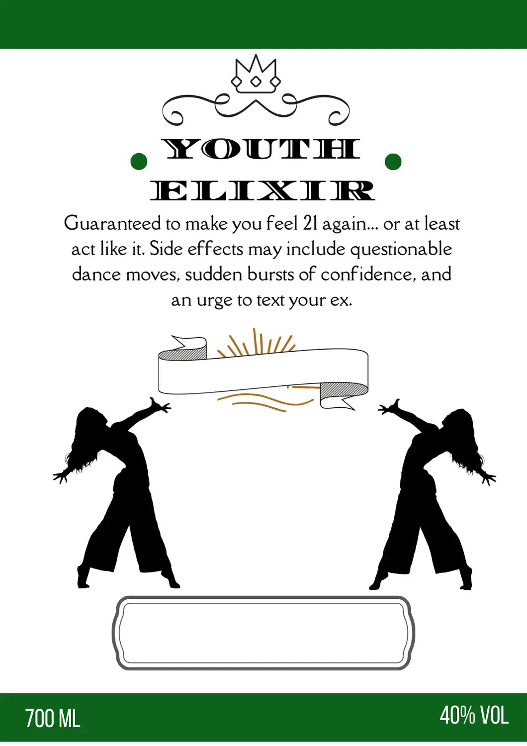 Funny Bottle Label – 3.5x5” Waterproof Self-Adhesive with Gold Frame – Hilarious Gift for Wine, Whiskey & Beer Lovers. Krevana Funny Bottle Label – 3.5x5” Waterproof Self-Adhesive with Gold Frame – Hilarious Gift for Wine, Whiskey & Beer Lovers.