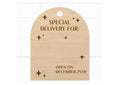 Load image into Gallery viewer, Personalised Wooden Christmas Gift Tag – 3D Name Tag