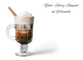 Load image into Gallery viewer, Personalised Irish Coffee Glass Krevana Personalised Irish Coffee Glass