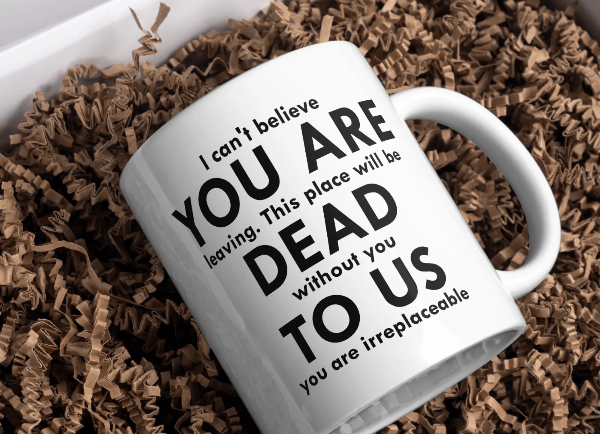 Funny Leaving Gift Mug – “You Are Dead to Us” | Farewell Gift for Coworker | Office Humour Goodbye Mug Krevana Funny Leaving Gift Mug – “You Are Dead to Us” | Farewell Gift for Coworker | Office Humour Goodbye Mug
