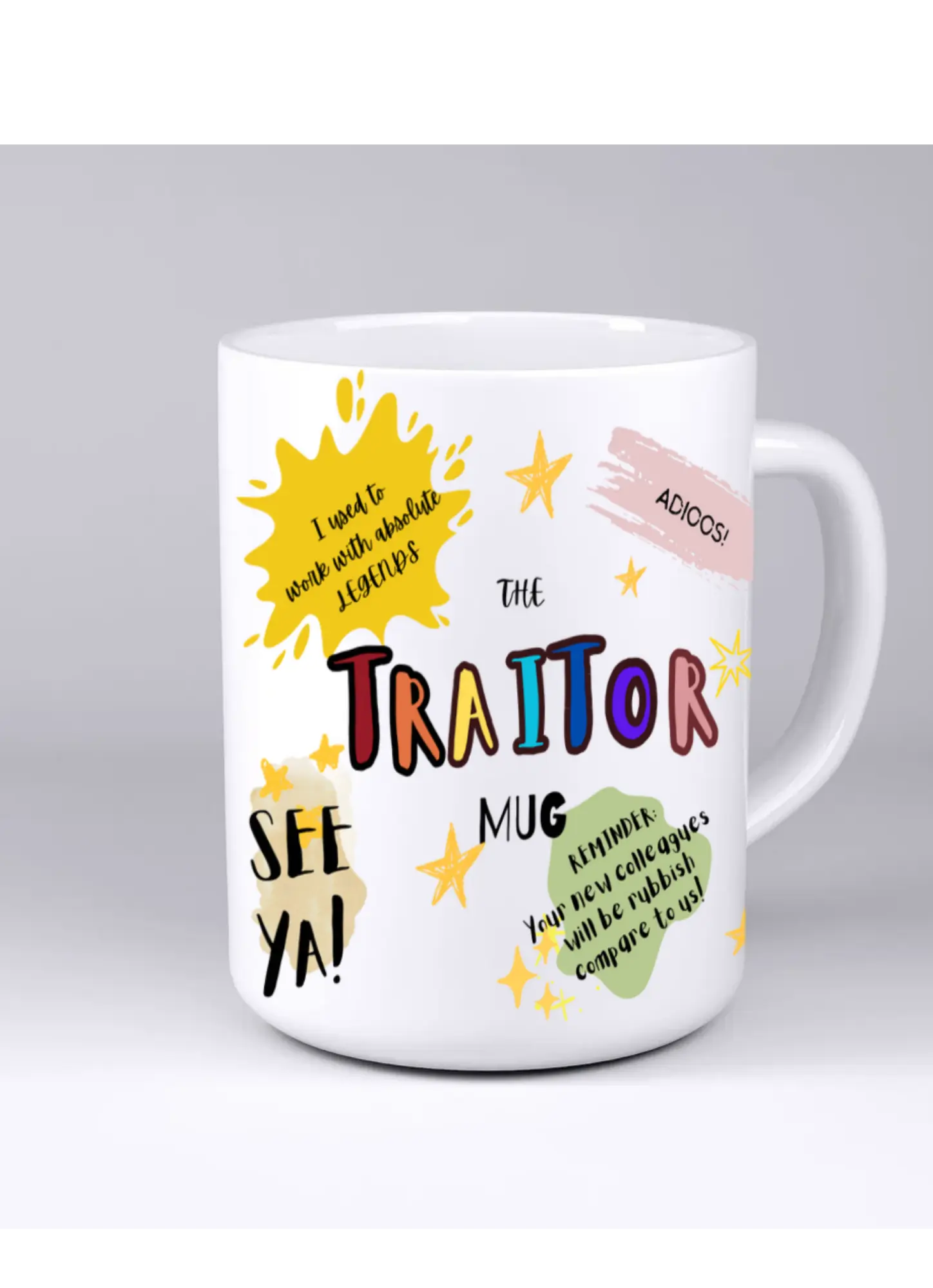 Funny Farewell Mug, Leaving gift, Coworker gifts, Gift for her, Gift for Him Krevana Funny Farewell Mug, Leaving gift, Coworker gifts, Gift for her, Gift for Him