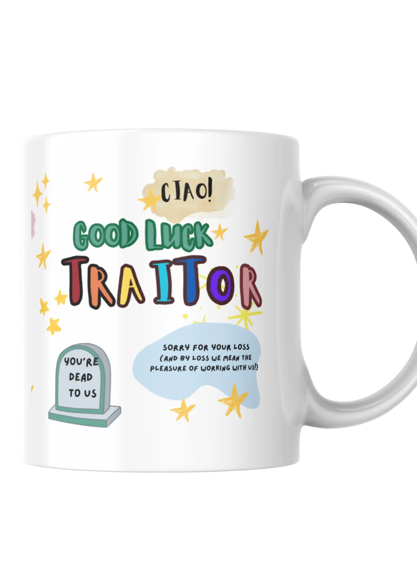 Funny Farewell Mug, Leaving gift, Coworker gifts, Gift for her, Gift for Him Krevana Funny Farewell Mug, Leaving gift, Coworker gifts, Gift for her, Gift for Him