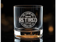 Load image into Gallery viewer, Personalized Retirement Whisky Tumbler β Engraved with Their Name Krevana Personalized Retirement Whisky Tumbler β Engraved with Their Name