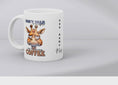 Load and play video in Gallery viewer, Funny Coffee Mug – “Don’t Talk to Me Before My Morning Coffee” | Grumpy Giraffe Design | Gift for Coffee Lovers (11oz / 15oz)