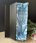 Load image into Gallery viewer, Personalized Birthday Wine Glass | Engraved Milestone Birthday Gift | Luxury Silk Gift Box Krevana Personalized Birthday Wine Glass | Engraved Milestone Birthday Gift | Luxury Silk Gift Box