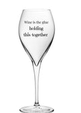 Load image into Gallery viewer, Funny Engraved Wine Glass Krevana Funny Engraved Wine Glass