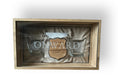 Load image into Gallery viewer, Personalised Wooden Whiskey Gift Set β Engraved Shadow Box with Two Glasses & Custom Plaque Krevana Personalised Wooden Whiskey Gift Set β Engraved Shadow Box with Two Glasses & Custom Plaque