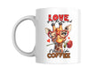 Load image into Gallery viewer, Funny Coffee Mug – “Love Is in the Air and It Smells Like Coffee” | Cute Giraffe Design | Romantic Gift for Coffee Lovers Krevana Funny Coffee Mug – “Love Is in the Air and It Smells Like Coffee” | Cute Giraffe Design | Romantic Gift for Coffee Lovers