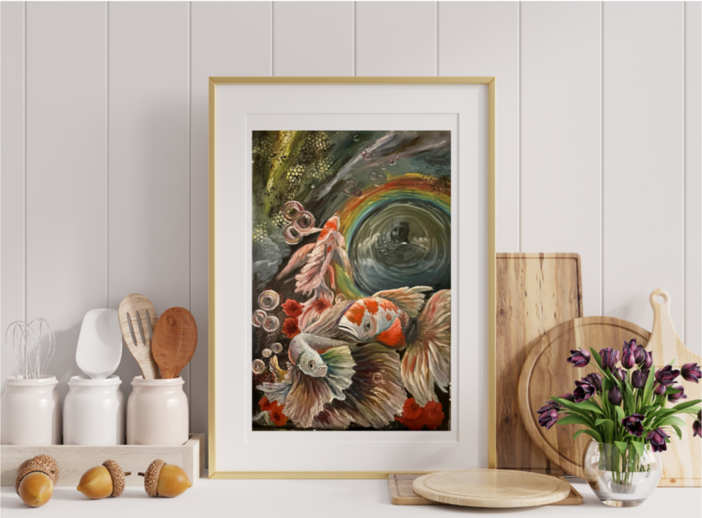 Print Of Original Painting Limited Edition