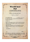 Load image into Gallery viewer, World Best Certificate, Mother's Day gift, Birthday Gift, Father Day Gift, Funny Certificate,
