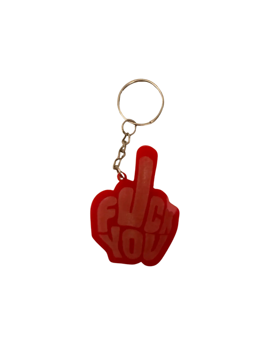 Laser Cut Funny Fuck You Keychain, Middle Finger Keychain, Funny Gifts My Store Laser Cut Funny Fuck You Keychain, Middle Finger Keychain, Funny Gifts