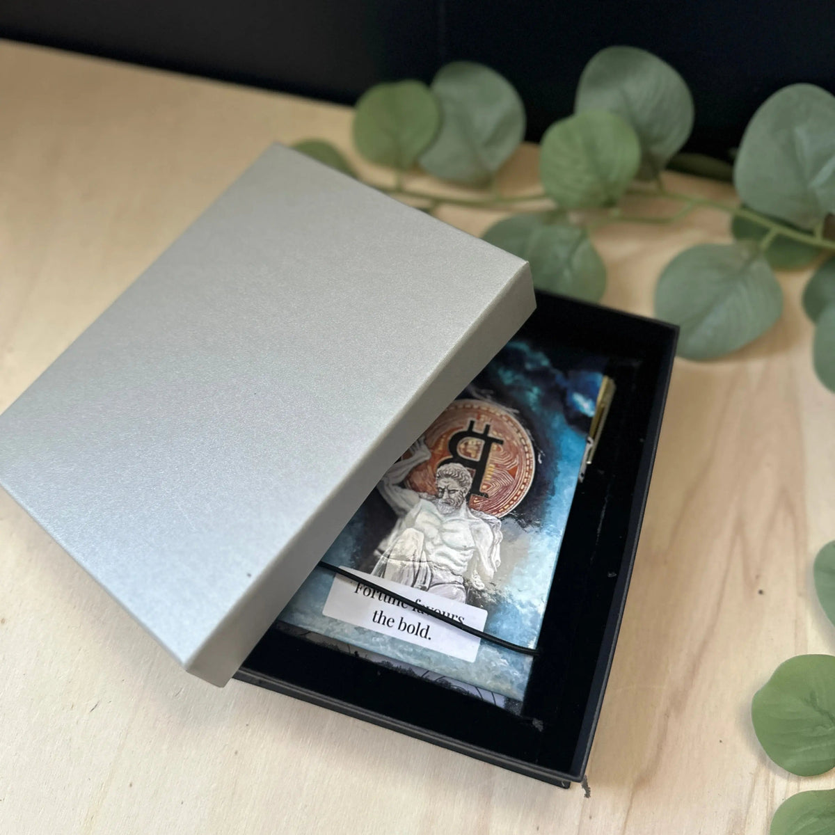 Bitlas Art Bitcoin Notepad Holder Krevana Bitlas Art Bitcoin Notepad Holder